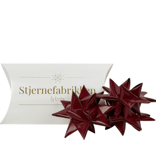 Bordeaux rød presenning - DIY-kit